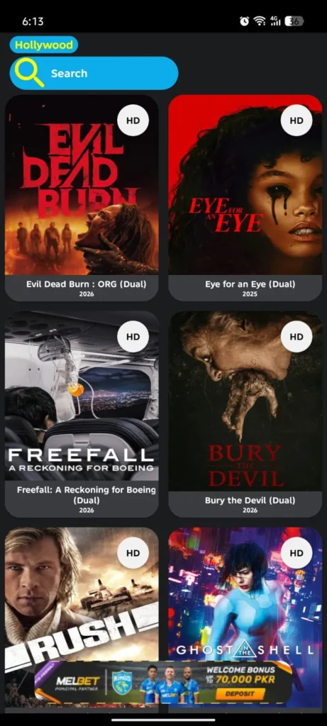 CocoFlix App Screenshot 5