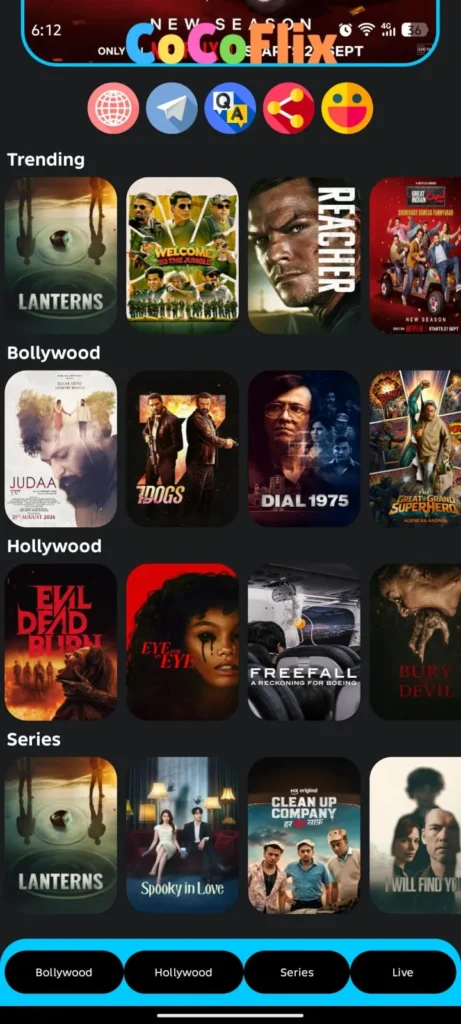 CocoFlix App Screenshot 9