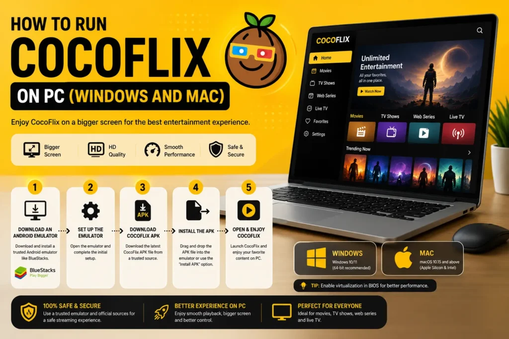 How to Run CocoFlix on PC